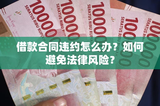 武汉借款合同违约怎么办？如何避免法律风险？